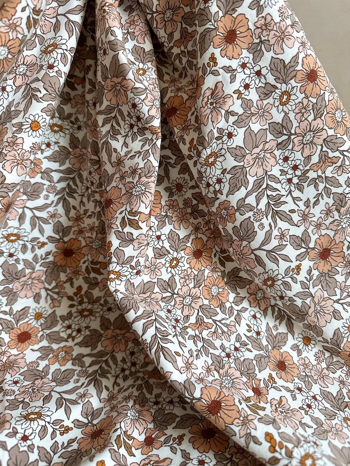 Cotton Jersey - Vintage Floral